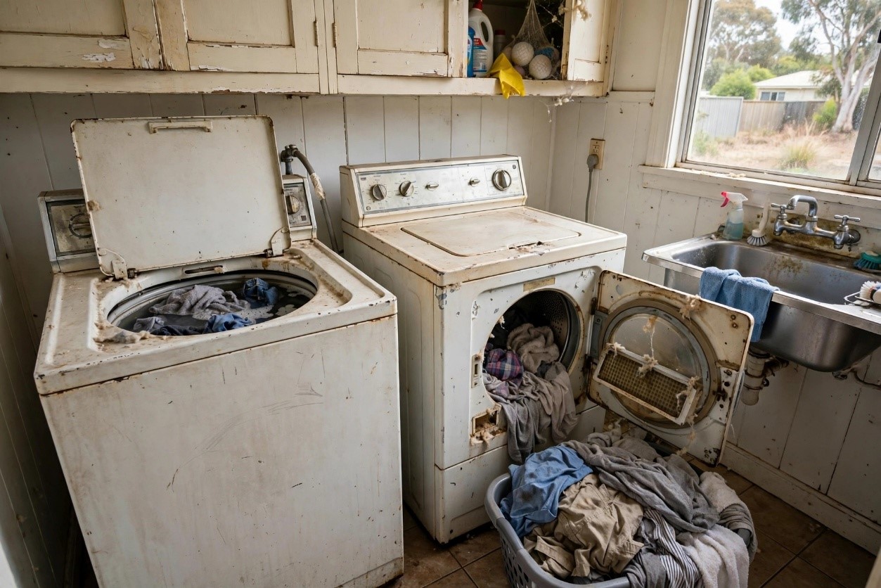 Smart appliance services for washing machine repairs